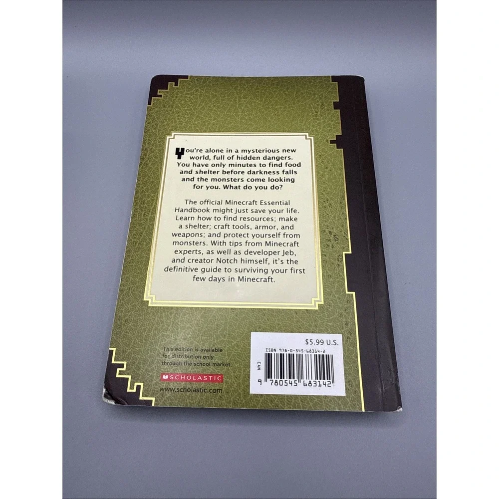 Mojang Minecraft Handbook Set of 4 Scholastic
